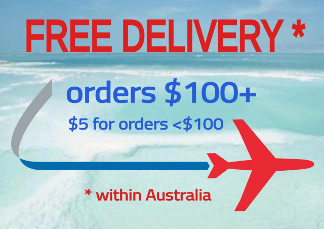 Free delivery within Australia