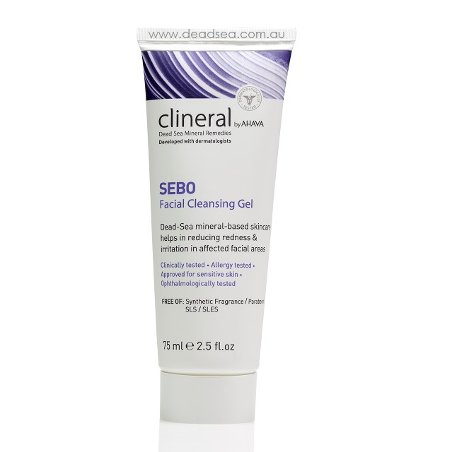 Clineral Sebo Facial Cleansing Gel   75ml