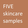 5 skincare samples